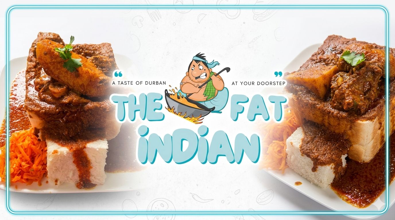 The Fat Indian bunny chow plates